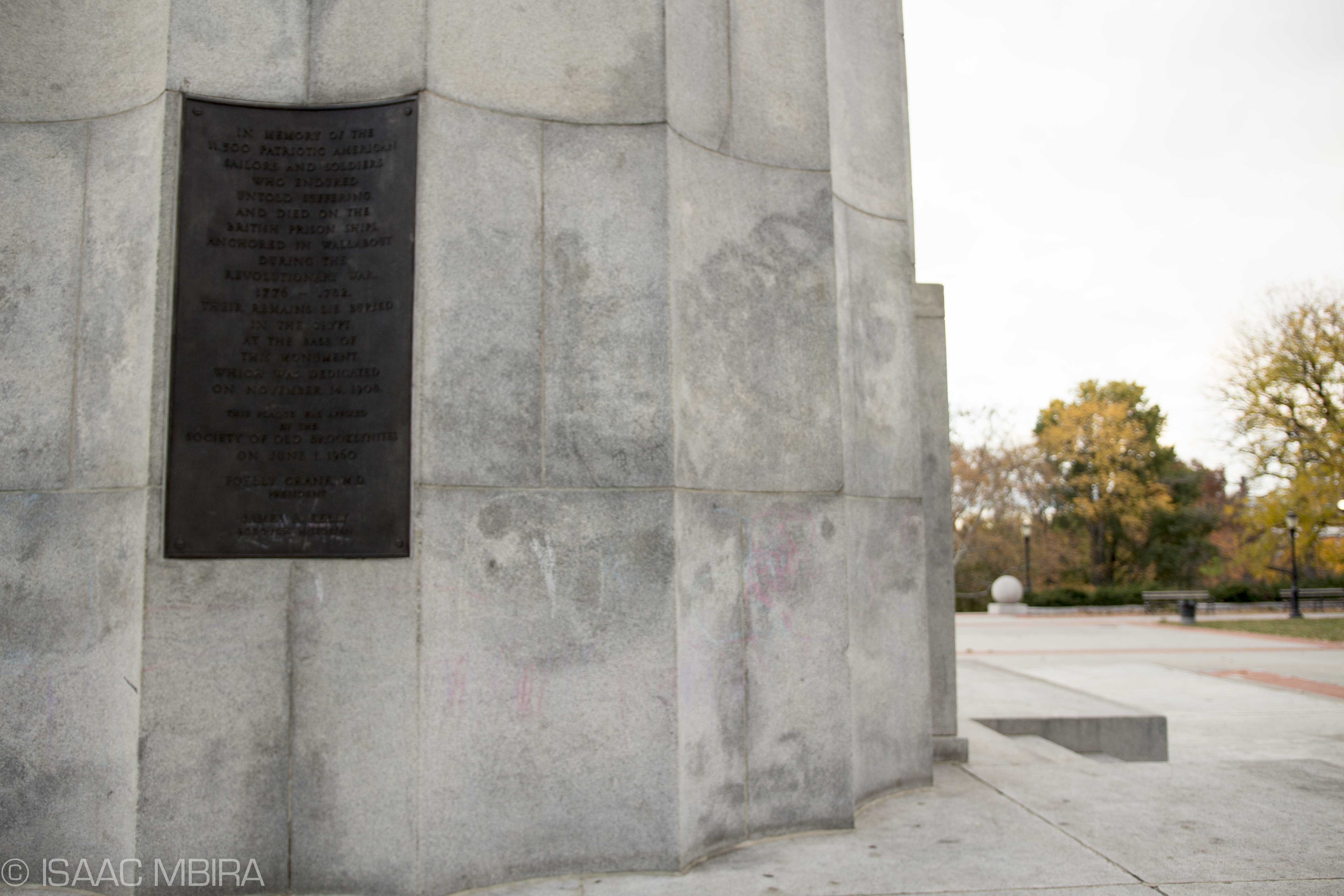 Monument plaque